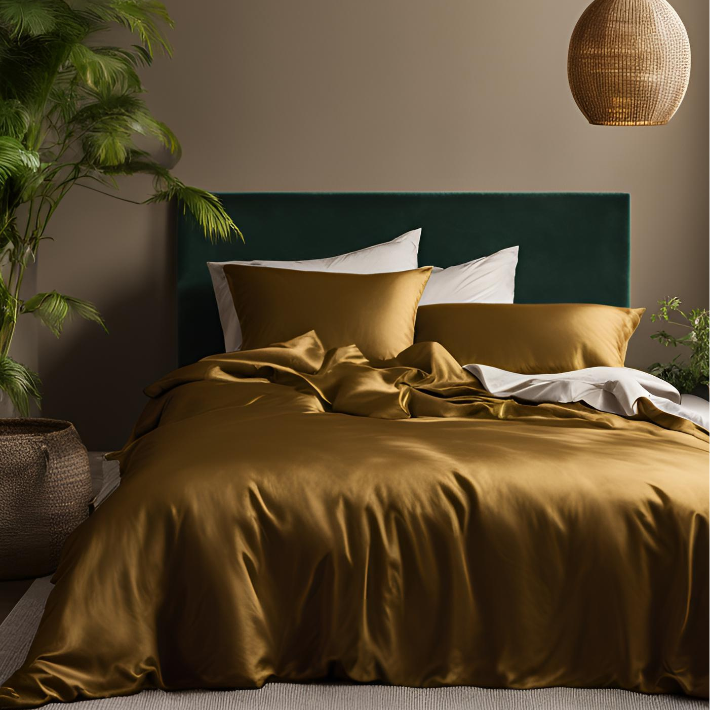 Housse de couette en soie